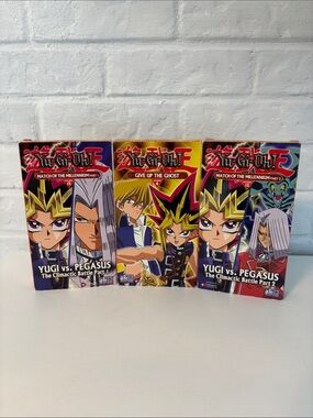 Vintage Yu-Gi-Oh! VHS. Volume 4,12,13